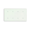 Leviton Blank 4 Gang Wall Plate 88057